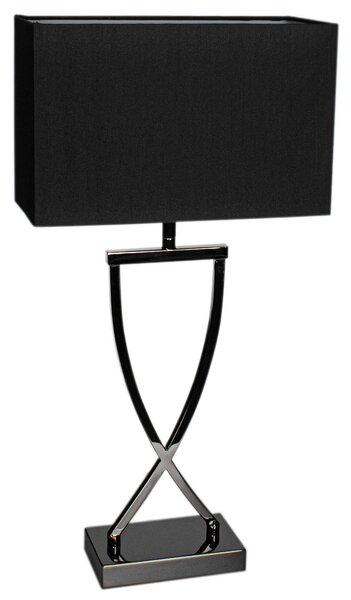 Stolové Lampa By Rydéns, Omega, Metalická, Obývacia izba, Tkanina / Textil, Moderný
