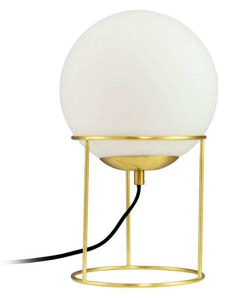 Stolové Lampa Dyberg Larsen, Madrid, Zlatá / Mosadz, Obývacia izba, Kov, Dizajnový