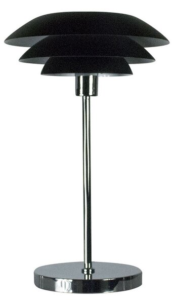 Stolové Lampa Dyberg Larsen, DL31, Čierna, Obývacia izba, Kov, Škandinávsky