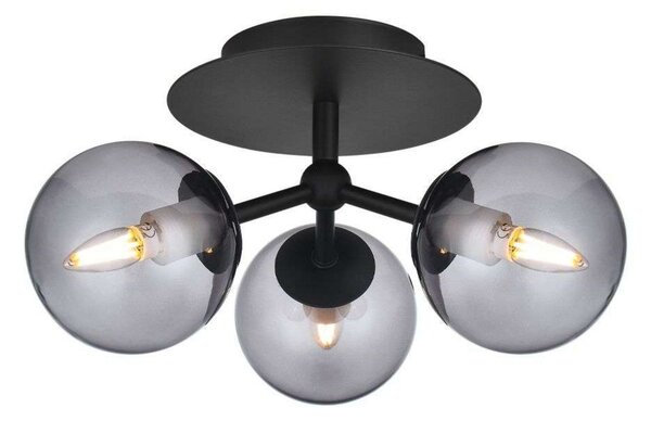 Stropné Lampa Halo Design, Sivá, Obývacia izba, Kov