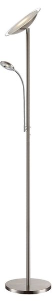 Stojacie Lampa Lindby, MALEA, stmievateľné, Metalická, Obývacia izba, Kov, Moderný