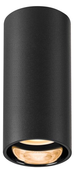 Stropné Lampa SLV, Asto Tube, stmievateľné, Čierna, Obývacia izba, Kov, Moderný