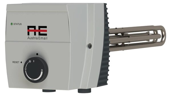 Rakúsko, elektrické vykurovacie teleso s závitom, typ SH-PV 1.75, 1,75 kW, 230/400 V, 7-stupňové, závit R 1½", 1 kus
