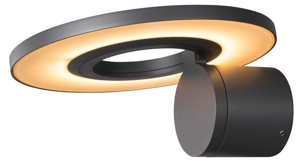 Vonkajšie Svietidlo SLV, I-Ring, Čierna, Hliník, Moderný