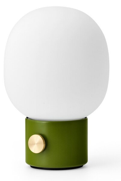 Stolové Lampa Audo Copenhagen, JWDA, stmievateľné, Zelená, Obývacia izba, Sklo, Dizajnový