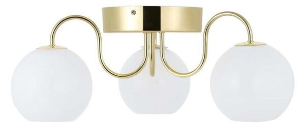 Stropné Lampa Nordlux, Zlatá / Mosadz, Obývacia izba, Kov