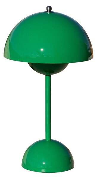 Stolové Lampa &Tradition, Flowerpot VP9, stmievateľné, Zelená, Obývacia izba, Plast, Dizajnový