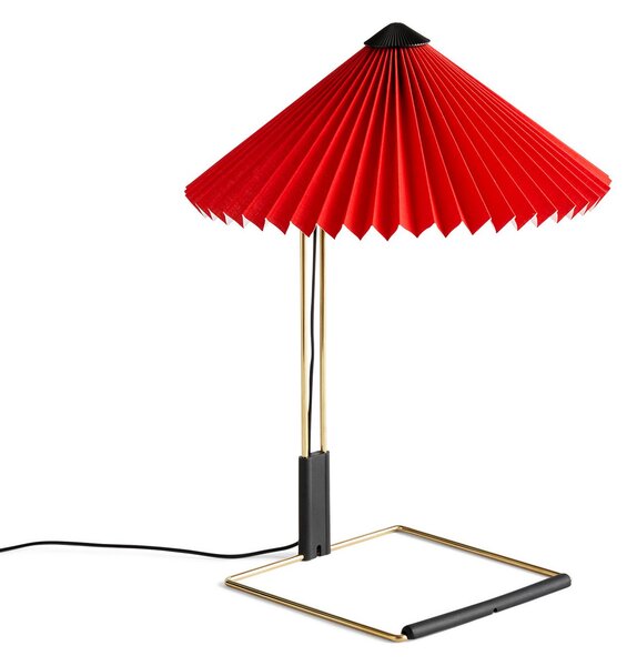 Stolové Lampa HAY, Matin 300, stmievateľné, Červená, Obývacia izba, Kov, Dizajnový