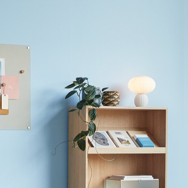 Stolové Lampa Hübsch, Kumu, Biela, Obývacia izba, Sklo, Dizajnový
