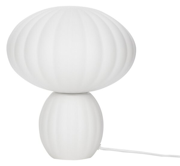 Stolové Lampa Hübsch, Kumu, Biela, Obývacia izba, Sklo, Dizajnový