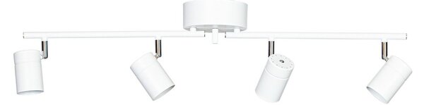 Stropné Lampa By Rydéns, Correct, stmievateľné, Biela, Obývacia izba, Kov, Moderný