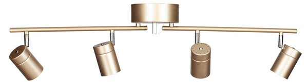 Stropné Lampa By Rydéns, Correct, stmievateľné, Zlatá / Mosadz, Obývacia izba, Kov, Moderný