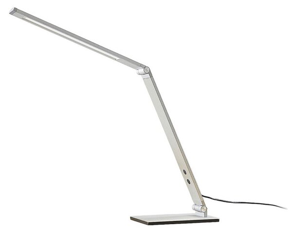 Stolové Lampa Lucande, Nicano, stmievateľné, Metalická, Pracovňa, Kov, Moderný