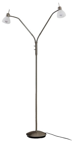 Stojacie Lampa Lindby, Gwendolin, Metalická, Obývacia izba, Kov, Moderný