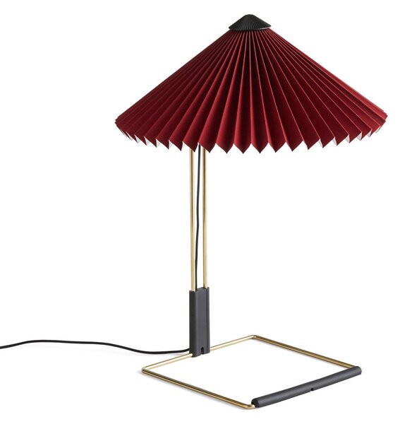 Stolové Lampa HAY, Matin 300, stmievateľné, Červená, Obývacia izba, Kov, Dizajnový