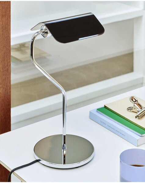 Stolové Lampa HAY, Čierna, Obývacia izba, Hliník