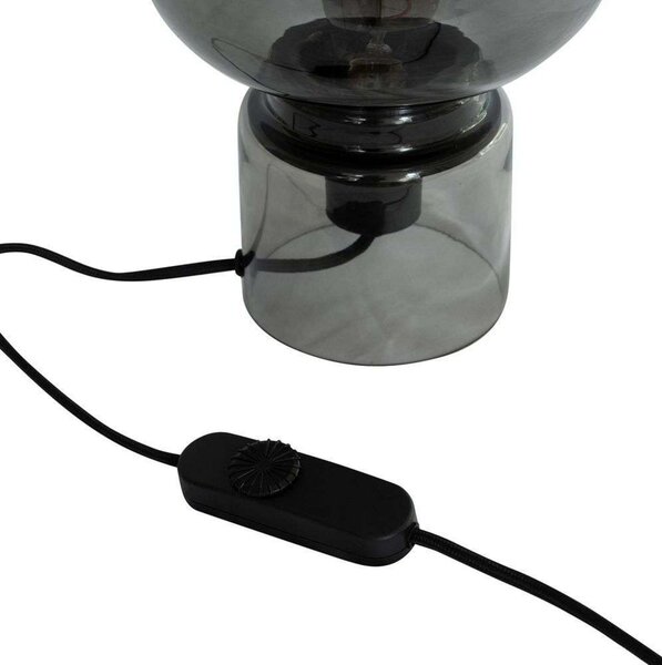 Stolové Lampa Watt & Veke, stmievateľné, Sivá, Obývacia izba, Sklo, Škandinávsky