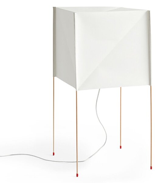 Stojacie Lampa HAY, Pper Cube, Biela, Obývacia izba, Plast, Dizajnový