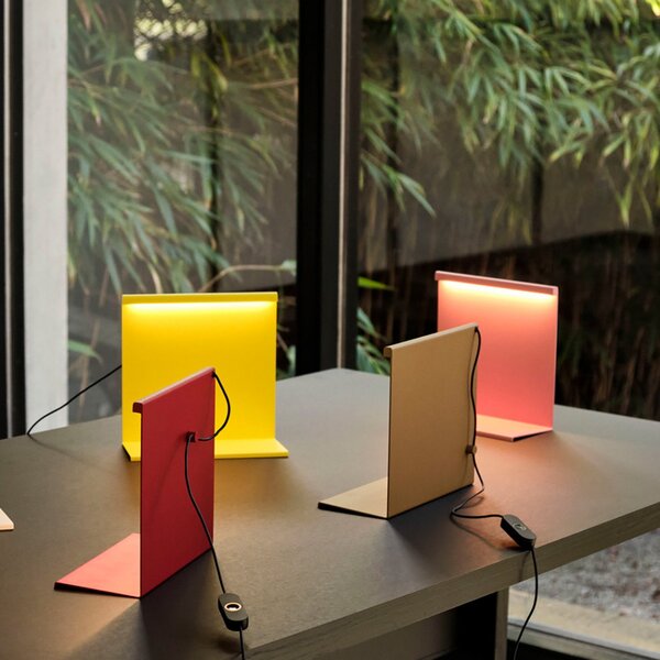Stolové Lampa HAY, LBM, stmievateľné, Pudrová, Obývacia izba, Kov, Dizajnový