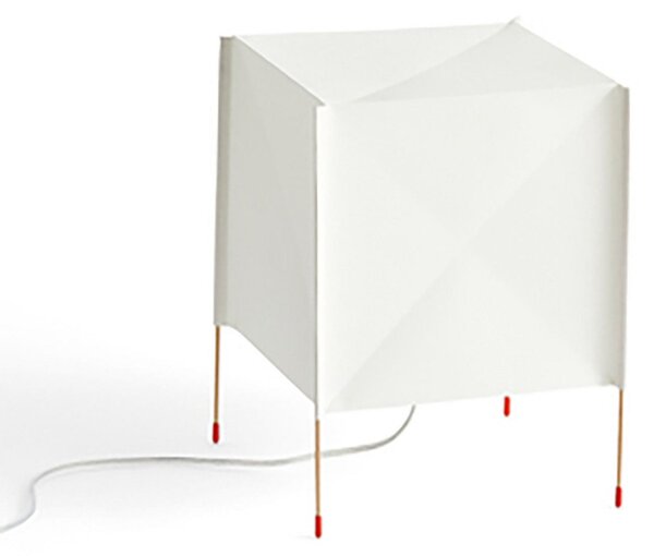 Stolové Lampa HAY, Paper Cube, Biela, Obývacia izba, Plast, Dizajnový