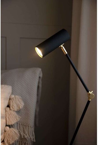 Stolové Lampa Globen Lighting, Hubble READ, Čierna, Obývacia izba, Kov, Dizajnový
