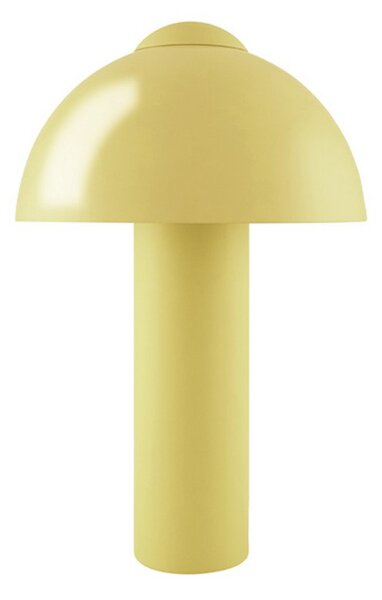 Stolové Lampa Globen Lighting, Žltá, Obývacia izba, Kov