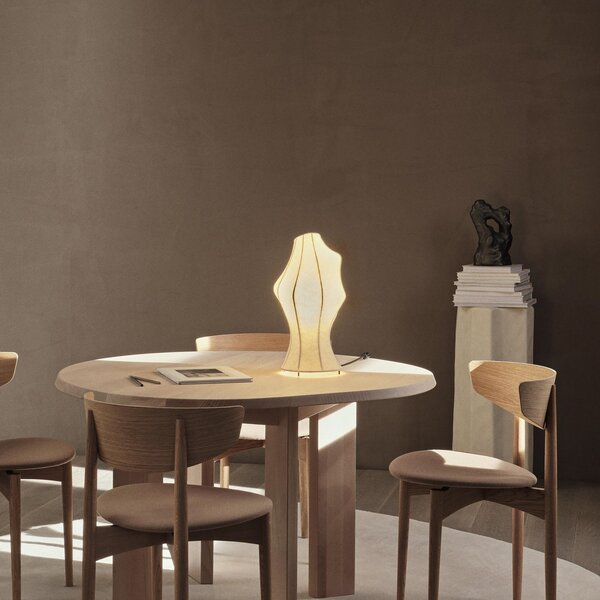 Stolové Lampa ferm LIVING, Dea, Biela, Obývacia izba, Kov, Dizajnový