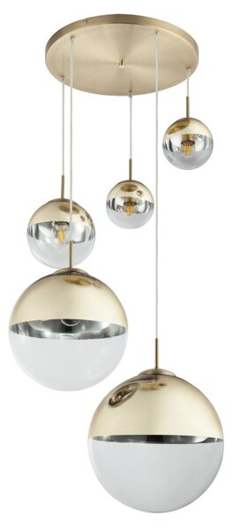 Globo 15855-5 závesné stropné svietidlo Varus 3x40W | E27