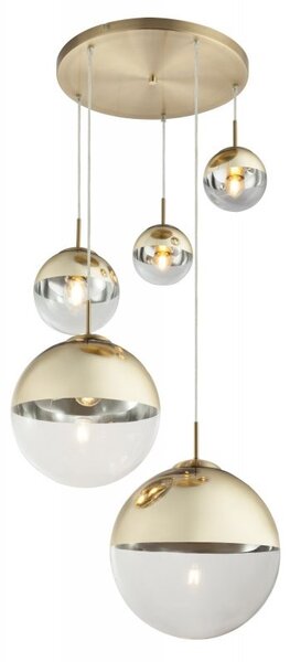 Globo 15855-5 závesné stropné svietidlo Varus 3x40W | E27