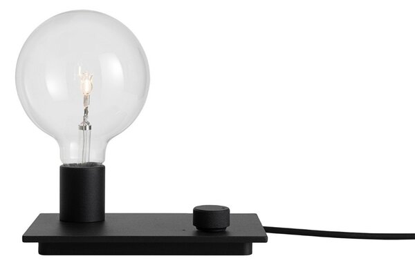 Stolové Lampa Muuto, Čierna, Spálňa, Hliník, Dizajnový