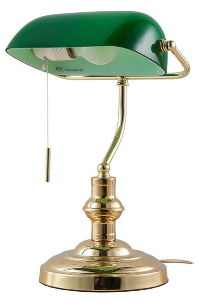 Stolové Lampa Lindby, Milenka, Zlatá / Mosadz, Obývacia izba, Kov, Starožitný