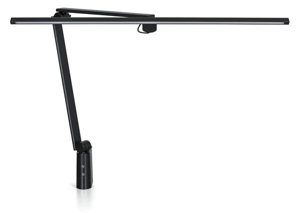 Stolná LED lampa Aspire, čierna