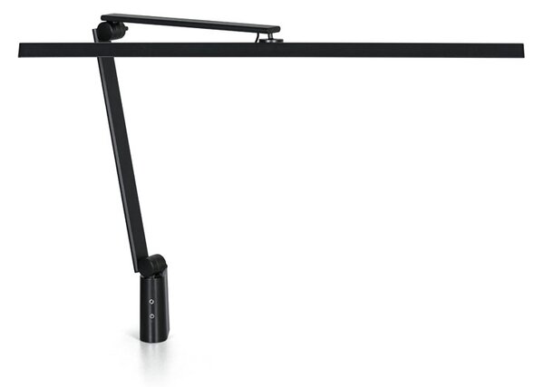 Stolná LED lampa Aspire, čierna