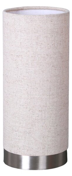 Stolové Lampa Lindby, Ronja, stmievateľné, Béžová, Spálňa, Tkanina / Textil, Moderný