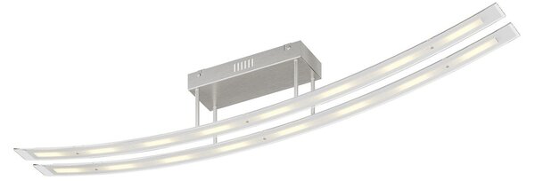 Stropné Lampa Lindby, Jarda, stmievateľné, Transparentná, Obývacia izba, Sklo, Moderný