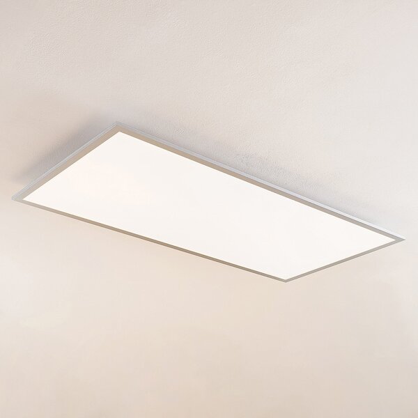 Stropné Lampa Lindby, Zento, stmievateľné, Metalická, Kuchyňa, Plast, Moderný