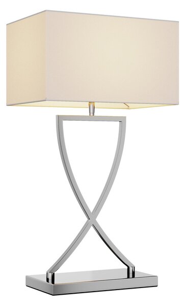 Stolové Lampa Lucande, Evaine, Metalická, Obývacia izba, Kov, Moderný