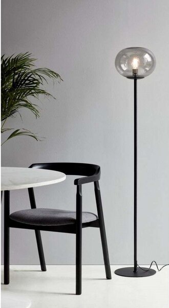 Stojacie Lampa Nordlux, Sivá, Obývacia izba, Sklo