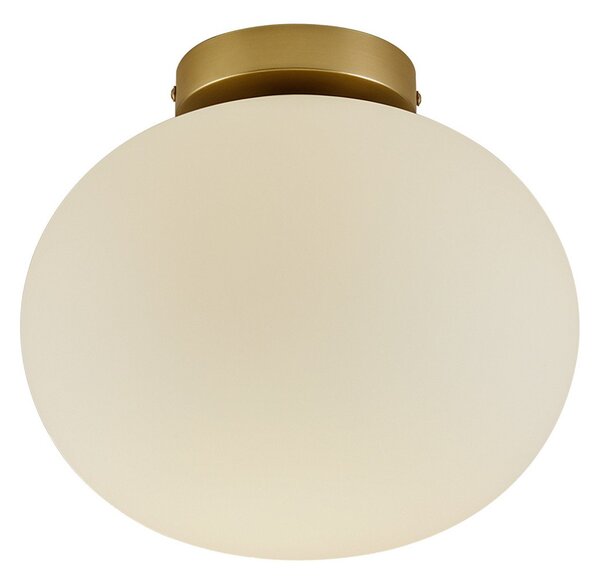 Stropné Lampa Nordlux, Alton, stmievateľné, Zlatá / Mosadz, Obývacia izba, Sklo