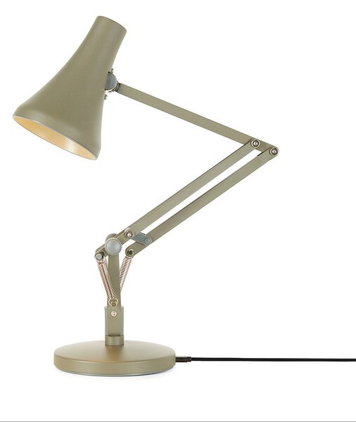 Stolové Lampa Anglepoise, 90 Mini Mini, stmievateľné, Zelená, Pracovňa, Kov, Industriálny