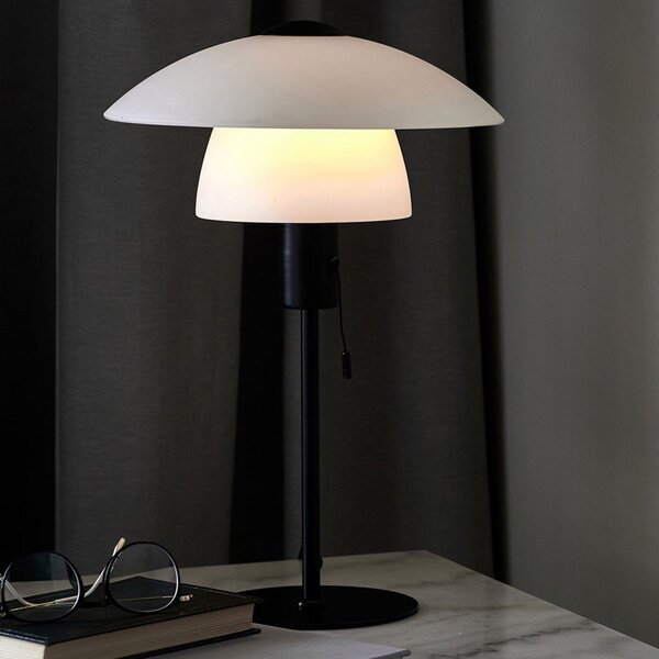 Stolové Lampa Nordlux, Verona, Čierna, Obývacia izba, Kov, Moderný