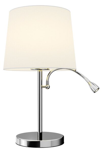 Stolové Lampa Lindby, Benjiro, Metalická, Obývacia izba, Tkanina / Textil, Moderný