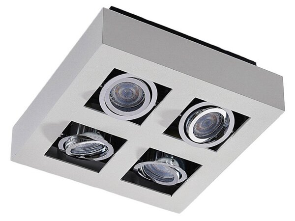 Stropné Lampa Arcchio, VINCE, stmievateľné, Biela, Chodba, Hliník, Moderný