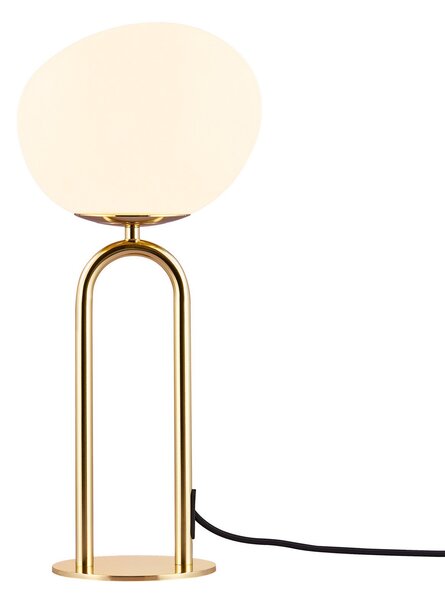 Stolové Lampa DFTP by Nordlux, Shapes, Zlatá / Mosadz, Obývacia izba, Sklo, Dizajnový