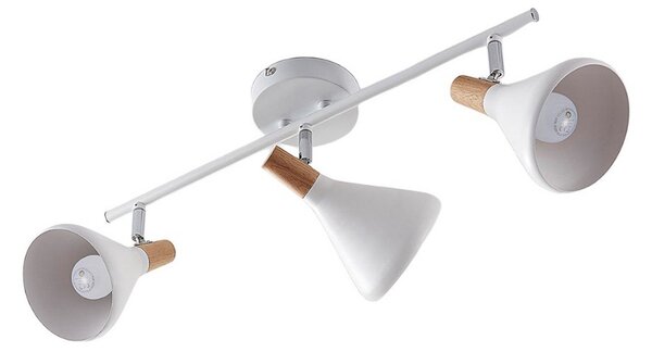 Stropné Lampa Lindby, Arina, stmievateľné, Biela, Spálňa, Kov, Moderný