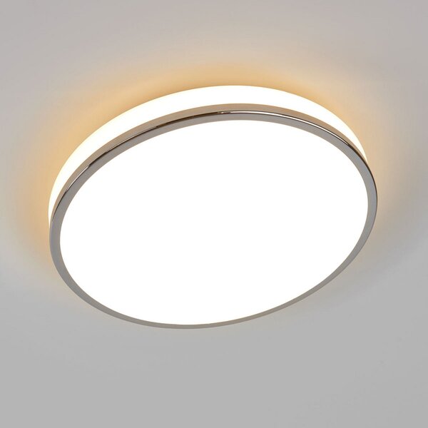 Stropné Lampa Lindby, Lyss, Biela, Kúpeľňa, Sklo, Moderný