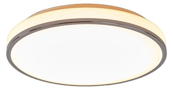 Stropné Lampa Lindby, Lyss, Biela, Kúpeľňa, Sklo, Moderný