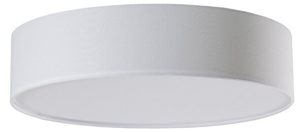 Stropné Lampa Lindby, Sebatin, stmievateľné, Biela, Spálňa, Tkanina / Textil, Škandinávsky
