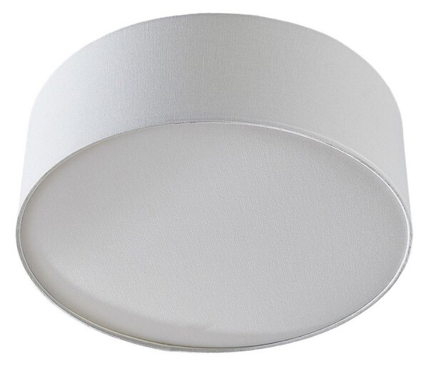 Stropné Lampa Lindby, Mariat, stmievateľné, Biela, Obývacia izba, Tkanina / Textil, Moderný