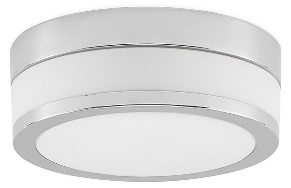 Stropné Lampa Lindby, Flavi, stmievateľné, Metalická, Kúpeľňa, Sklo, Moderný